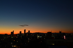 岐阜市の夕景！！　11/29