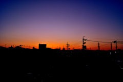 昨日の朝焼け！　3/5