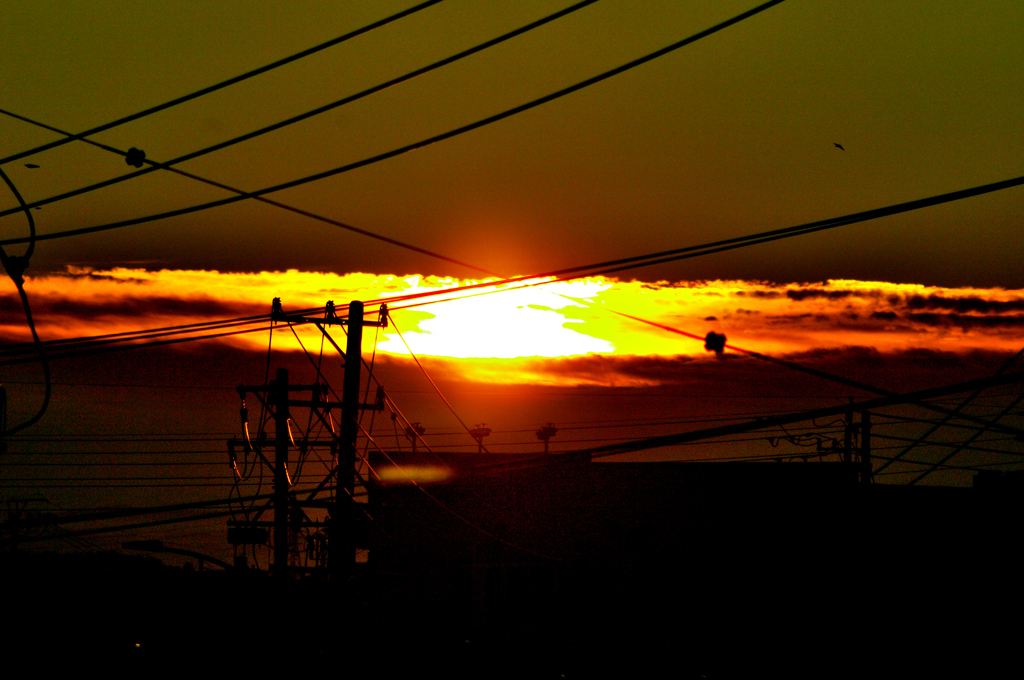本日の朝焼け！　2　11/6