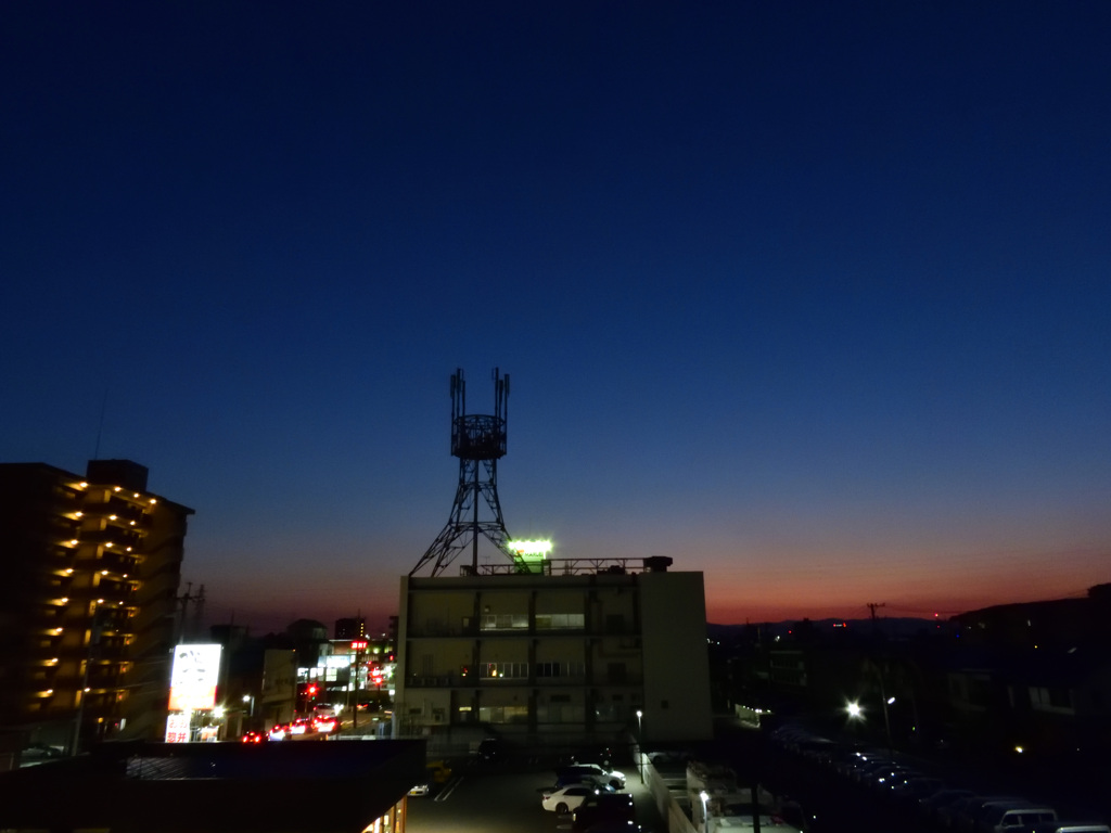 本日の夕陽2