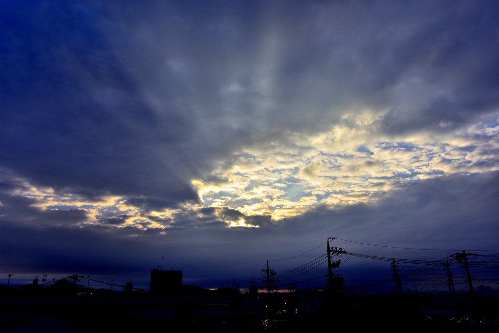 本日の朝の光景！　10/7