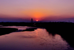 本日の朝焼け！　12/30