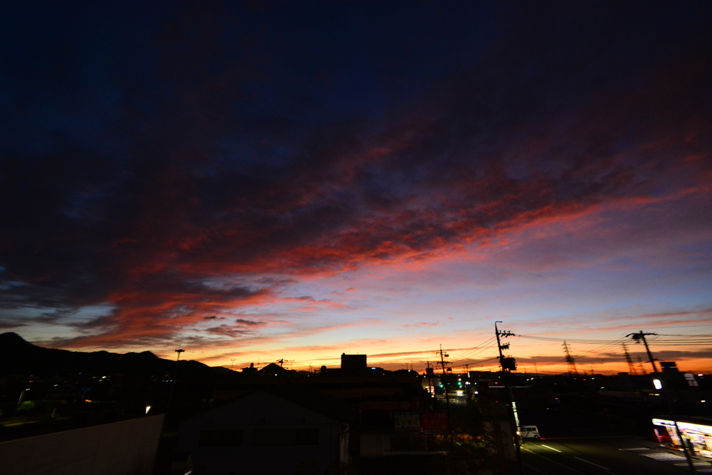 本日の朝焼け! 10/11