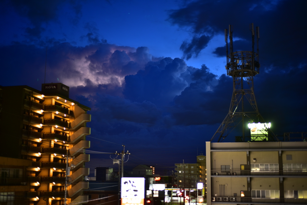 かみなり雲　8/1