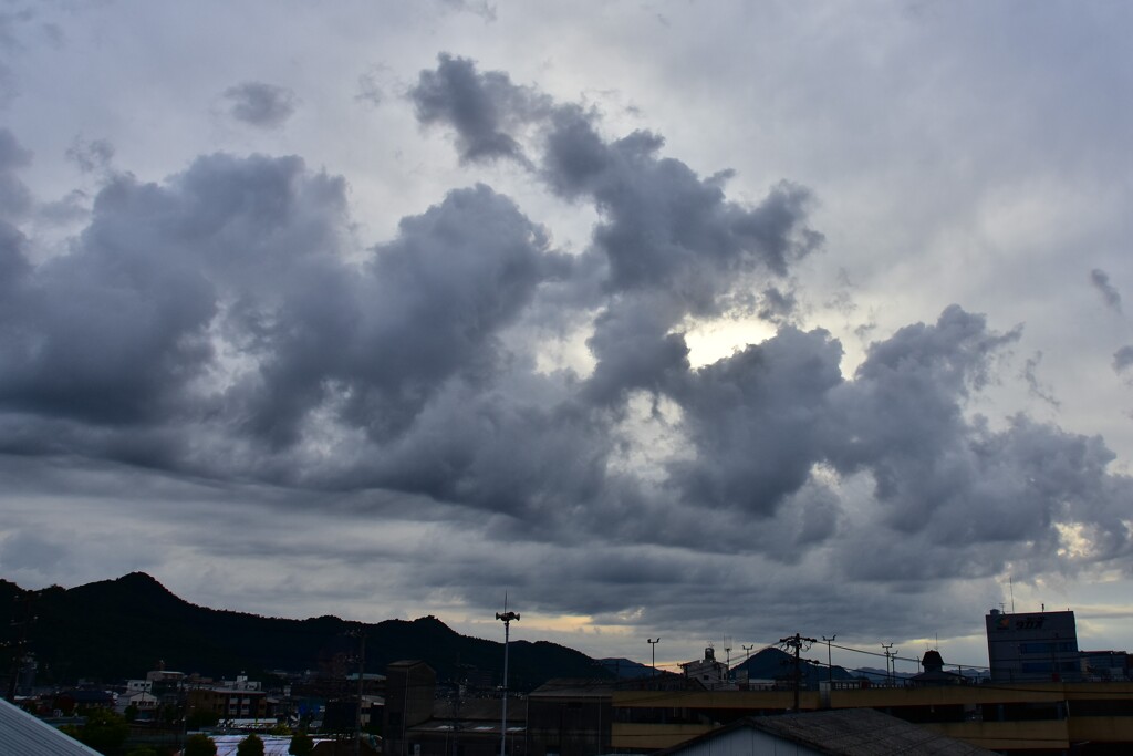一昨日の雲模様！