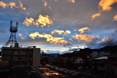 雨上がりの夕焼け2　4/29