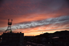 締めは夕陽で！2　6/20