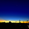 昨日の朝焼け！　10/17