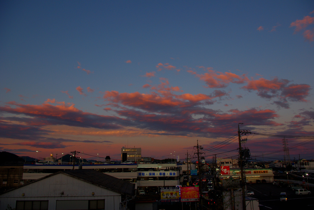 夕方の東の空！　5/2
