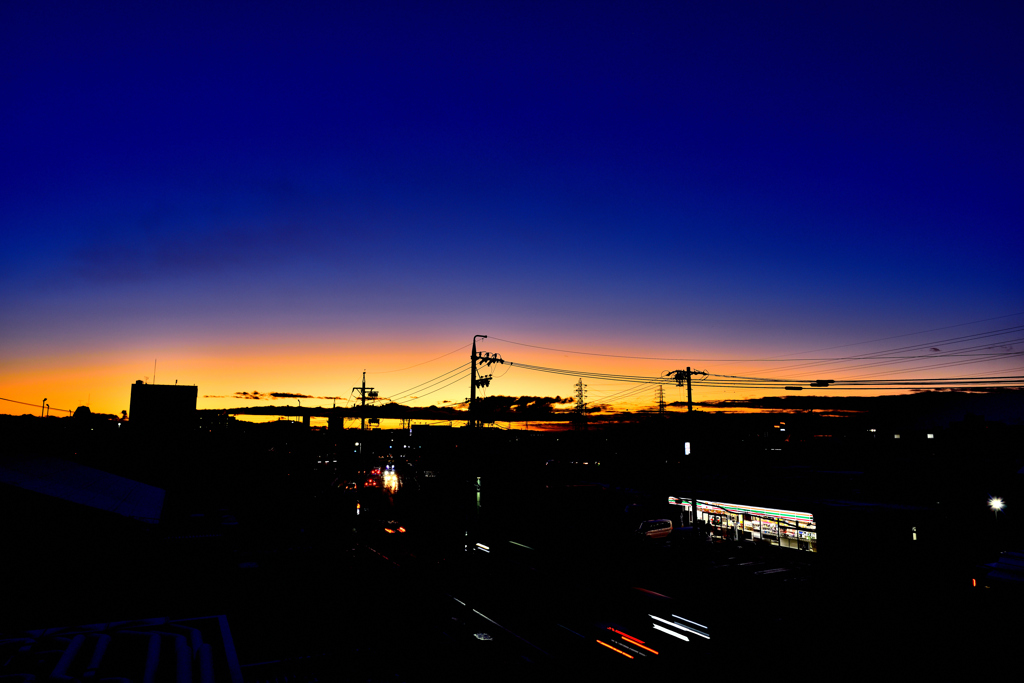 本日の朝焼け！　1/22