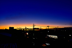 本日の朝焼け！　1/22