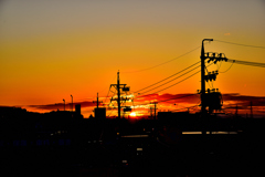 本日の朝焼け! 2 10/30 本日の朝焼け! 2 10/30