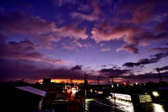 本日の朝焼け！　12/4