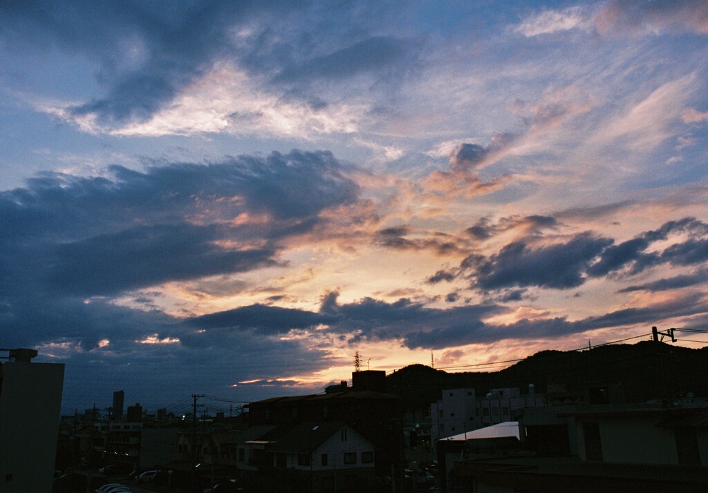 XDの夕焼け