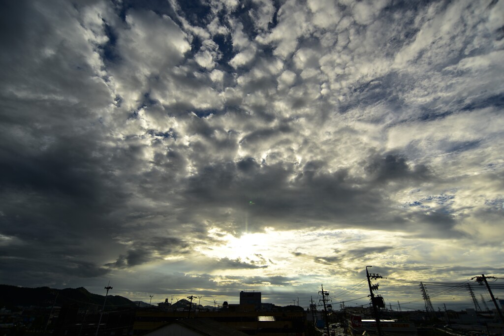 雨上がりの東の空2　9/2