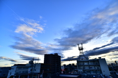 雨上がりの飛行機雲2 雨上がりの飛行機雲2