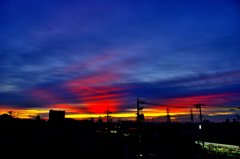 本日の朝焼け！　11/2