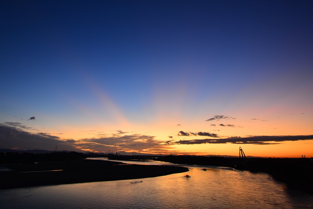 本日の朝焼け！　10/15