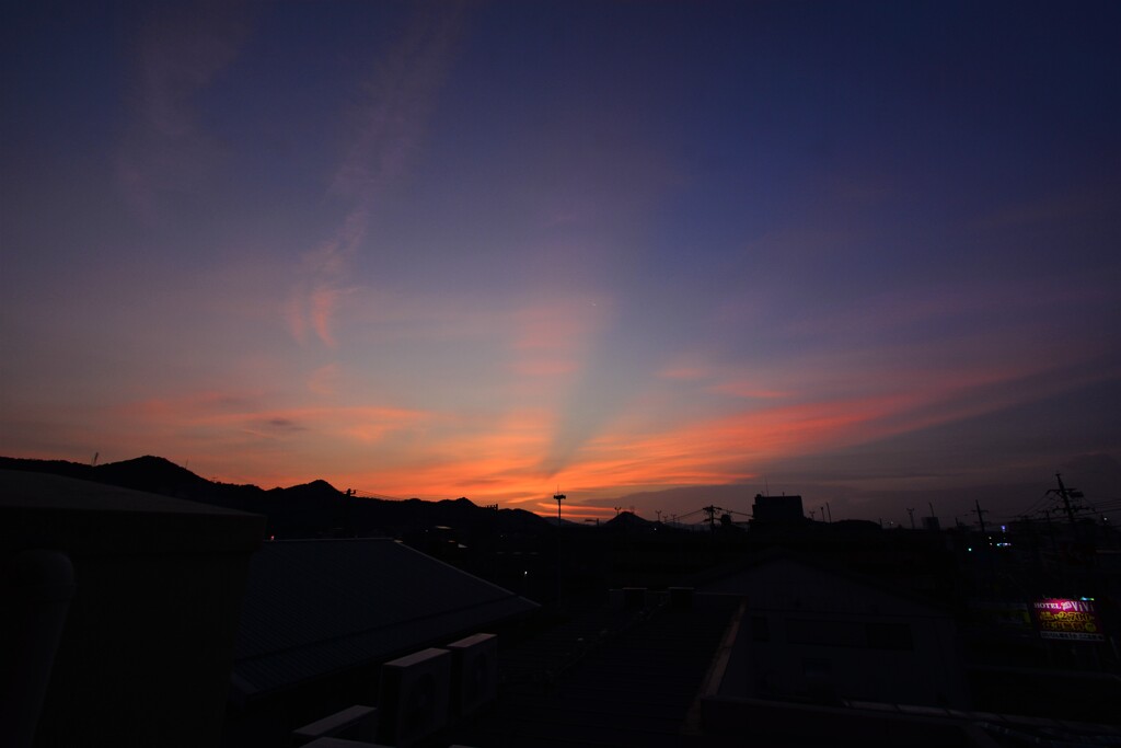 本日の朝焼け！！！　7/26