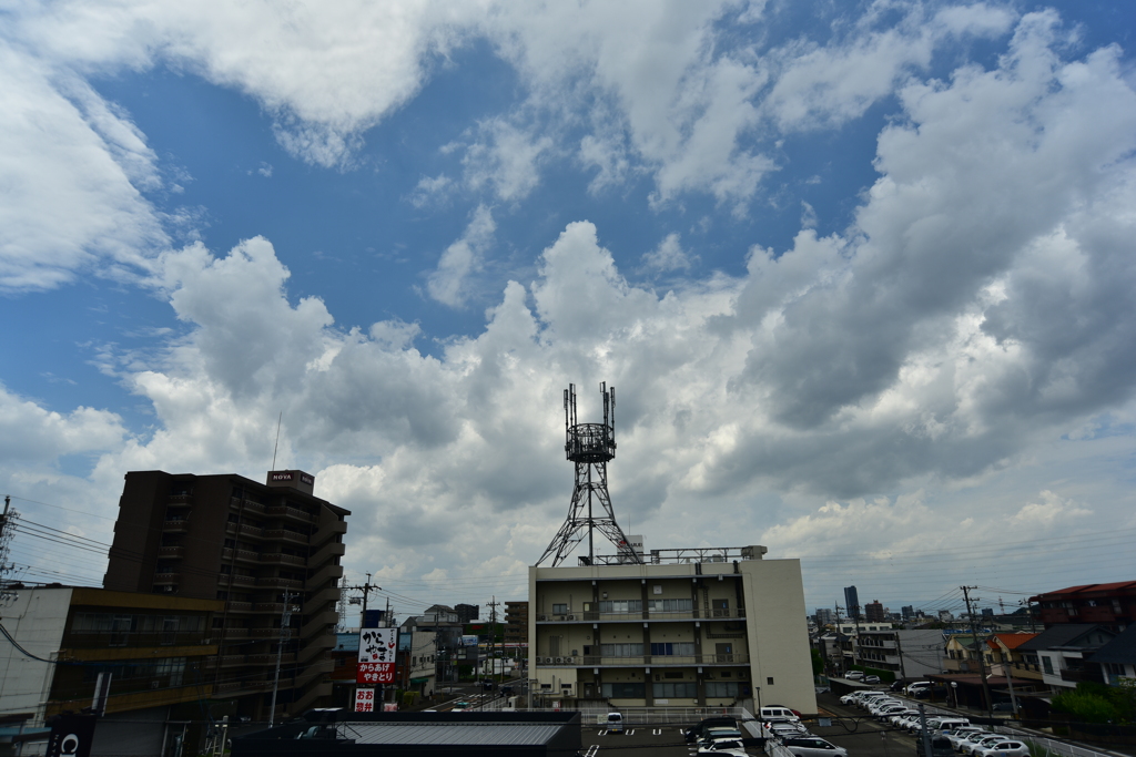 変化　雲の様子　1