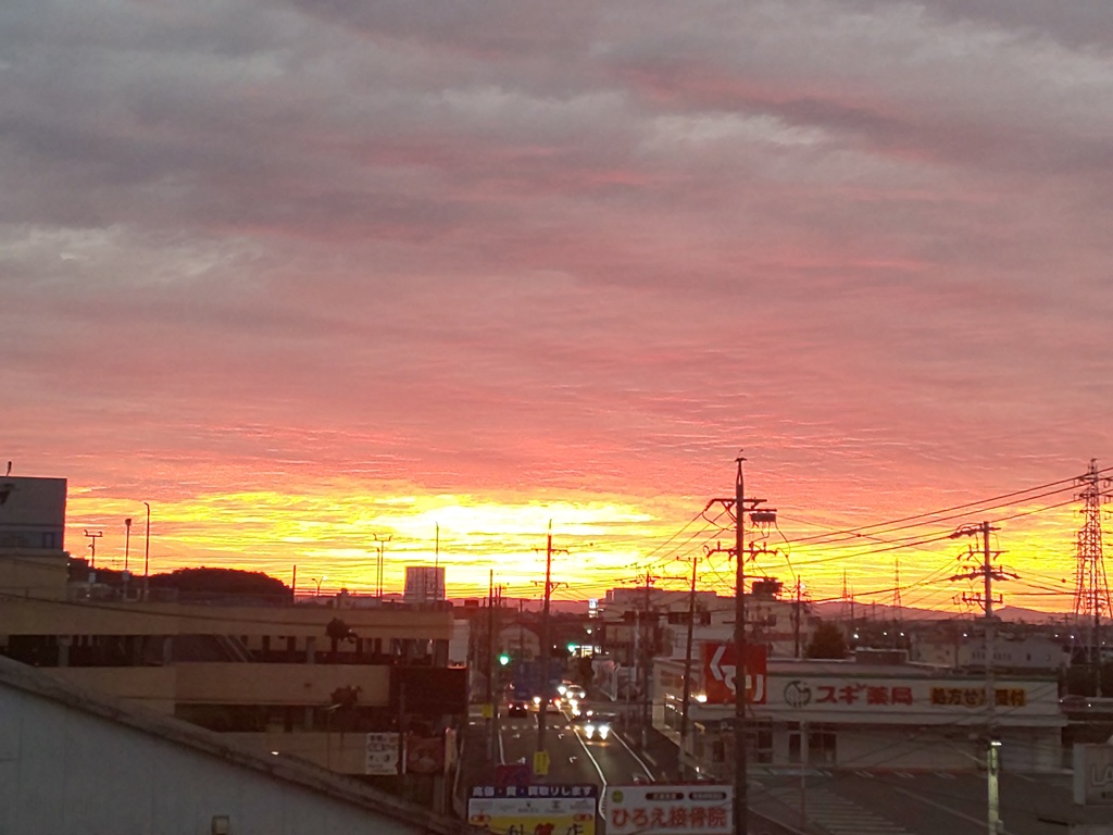 朝焼け５
