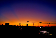 本日の朝焼け！　3　12/9