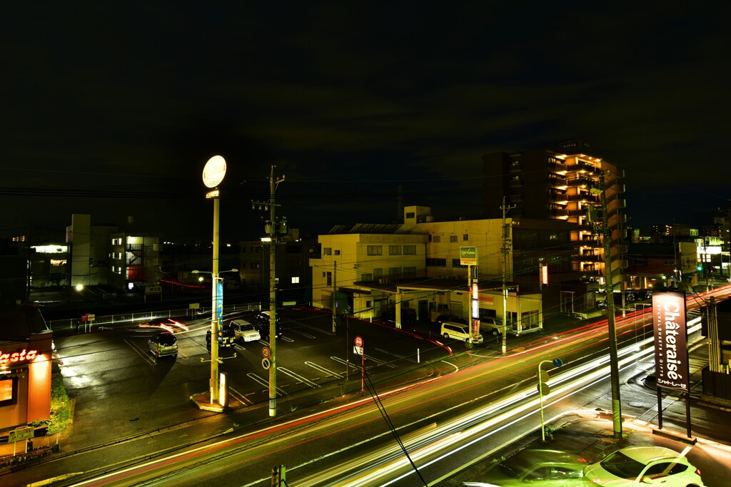 昨夜の光景！2