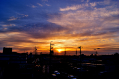 本日の朝焼け！　3　12/11