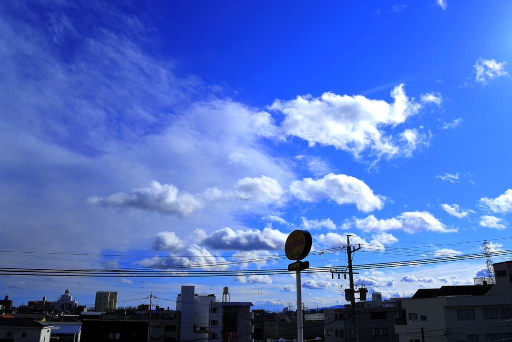 雨上がりの空！1