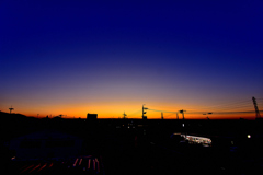 本日の朝焼け！　11/8