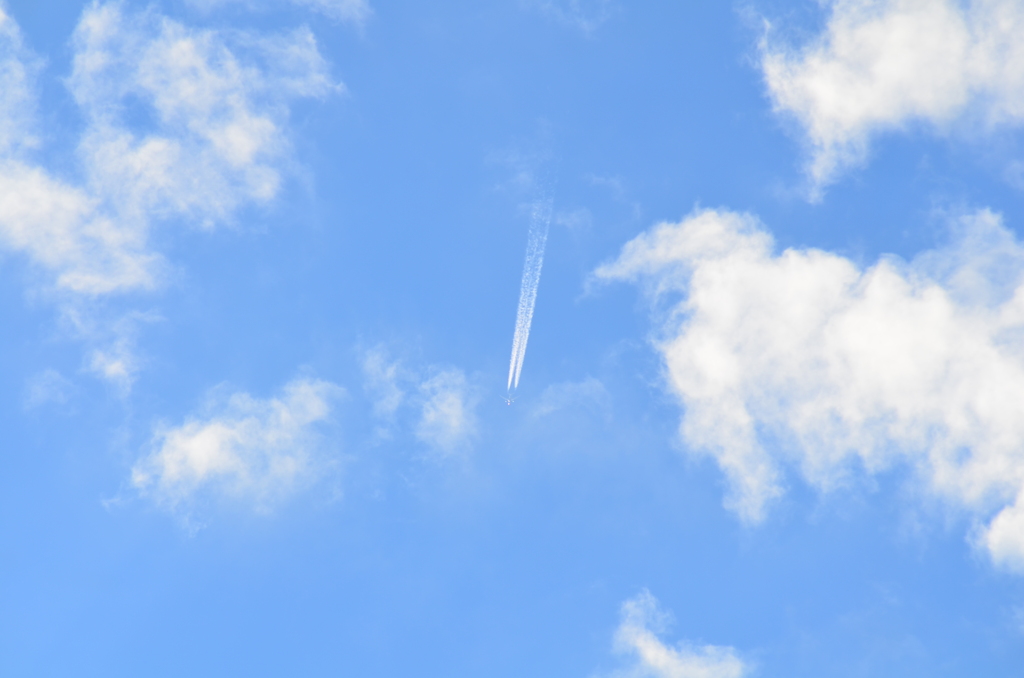 飛行機雲　11/9