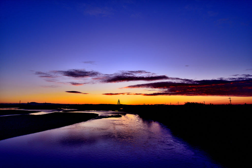 本日の朝焼け！　12/28