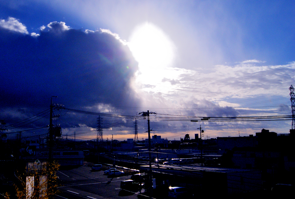 今朝の光景！　1/11