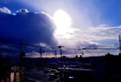 今朝の光景！　1/11