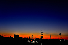 本日の朝焼け！　11/7