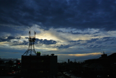落雷・豪雨の後3　岐阜市　9/1