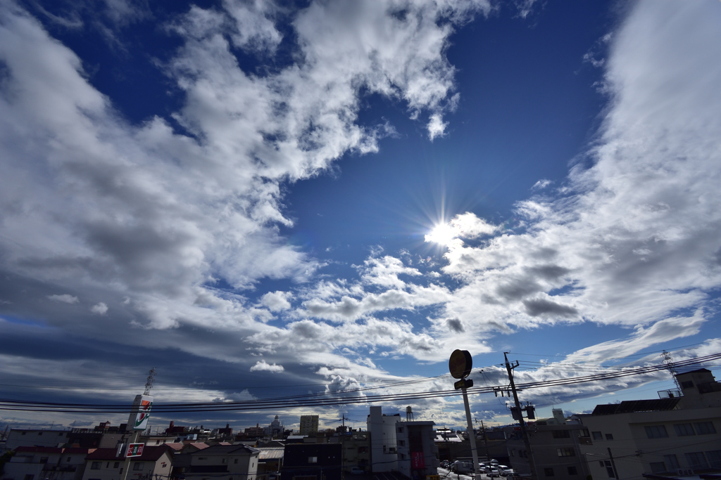 雨上がりの空！　1/21