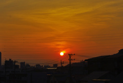 本日の夕焼け！　3　6/7