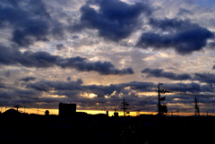 本日の朝焼け！　2　3/6