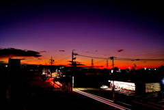 昨日の朝焼け！　12/5