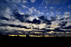 本日の朝焼け！　3/6