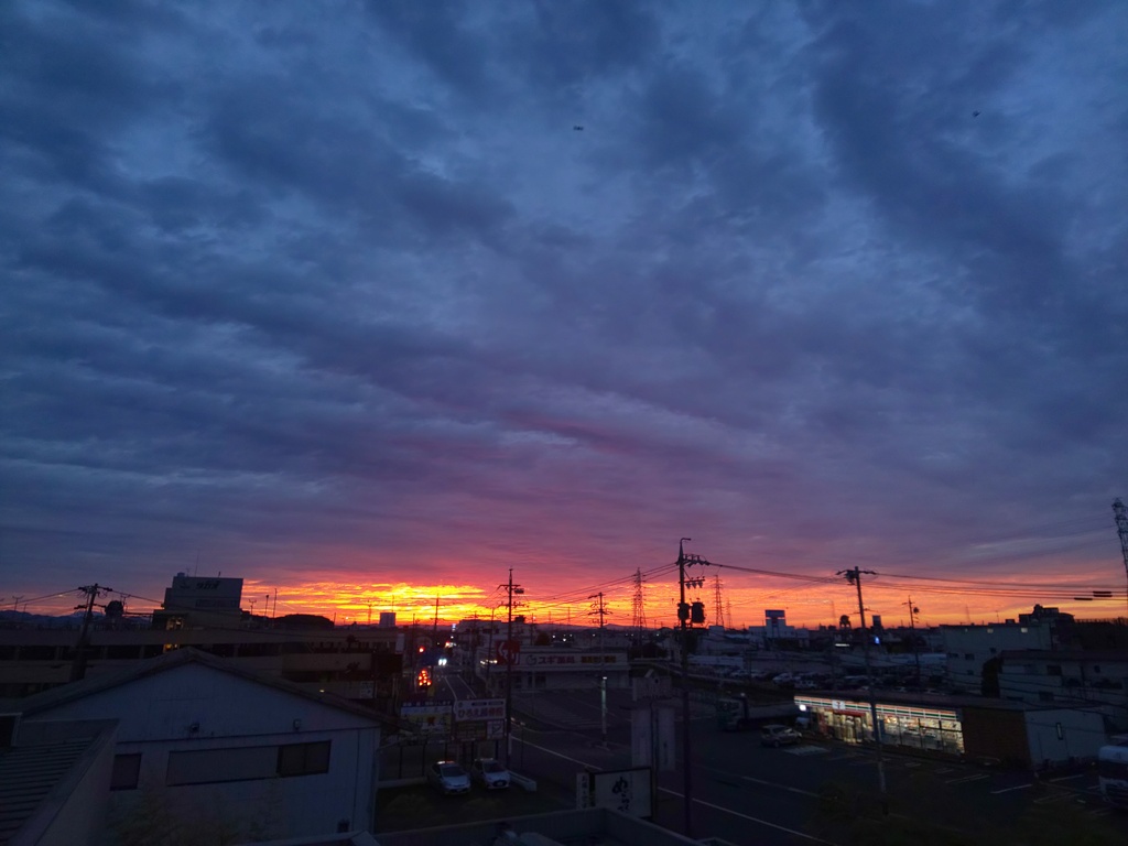 朝焼け１