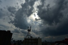 雨が降りそうです。