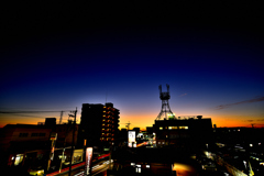 本日の夕焼け！　10/23