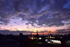 本日の朝焼け！　10/20