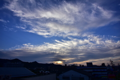 今朝の光景　東