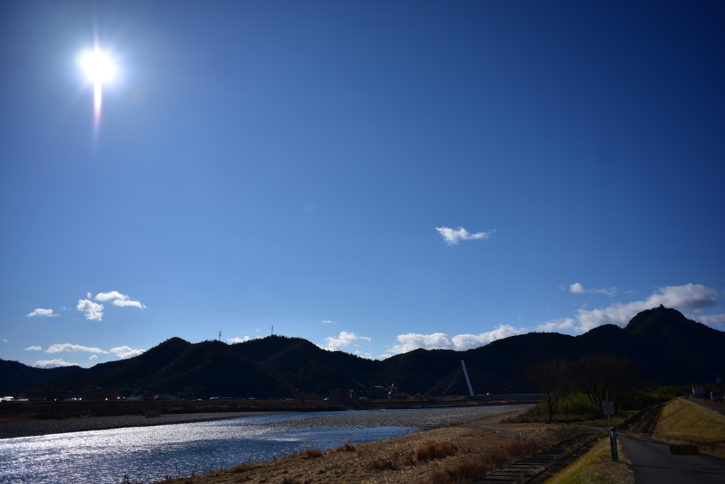 長良川　金華山