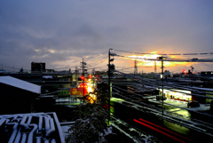 本日の朝焼け！　1/23