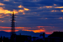 本日の夕焼け！　2/4