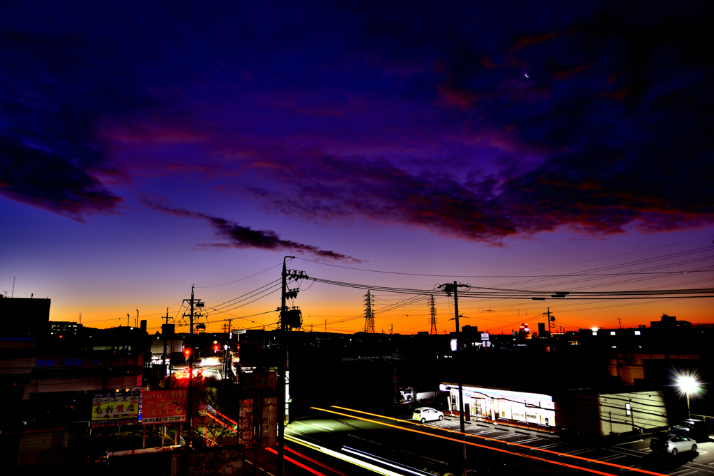 本日の朝焼け！　12/16